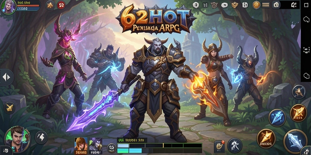 Tampilan gameplay seru dari 62HOT yang memukau dengan aksi penuh tantangan.