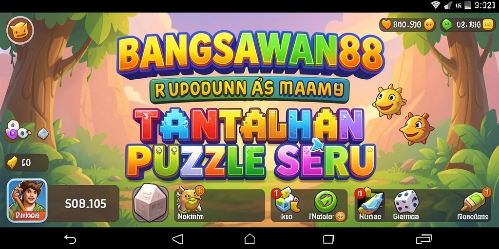 Gameplay seru BANGSAWAN88 dengan berbagai tantangan Puzzle.