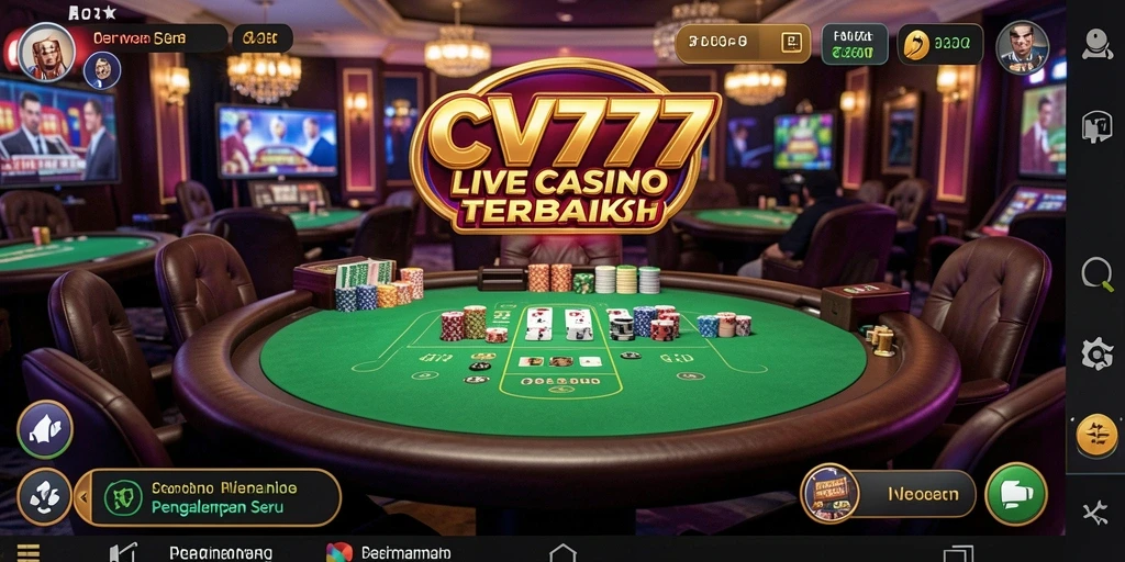 Tampilan utama gameplay <strong>CV777</strong> yang menegangkan dan interaktif.