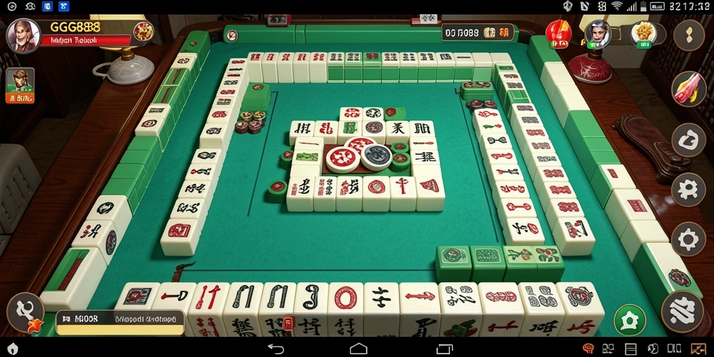 Tampilan menarik saat bermain Mahjong di GGG888.