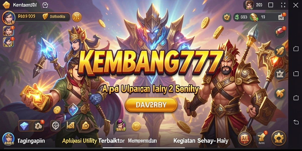 KEMBANG777 menampilkan antarmuka pengguna yang menarik dan fungsionalitas lengkap.