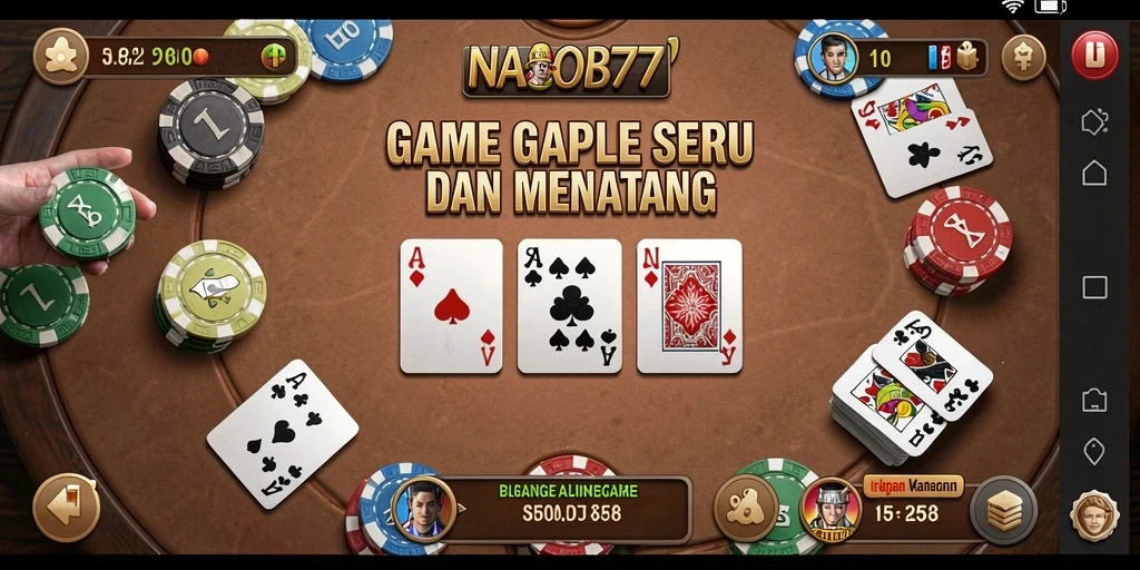 Tampilan gameplay NABOB77 yang menarik dan penuh aksi.