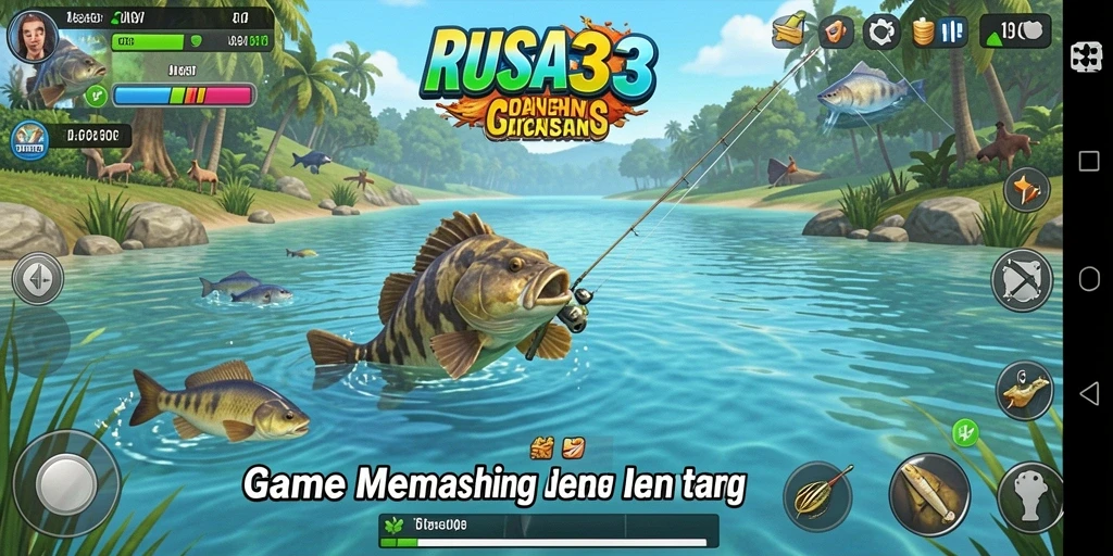 Tangkapan besar di RUSA33 dengan gameplay memancing yang mengasyikkan.