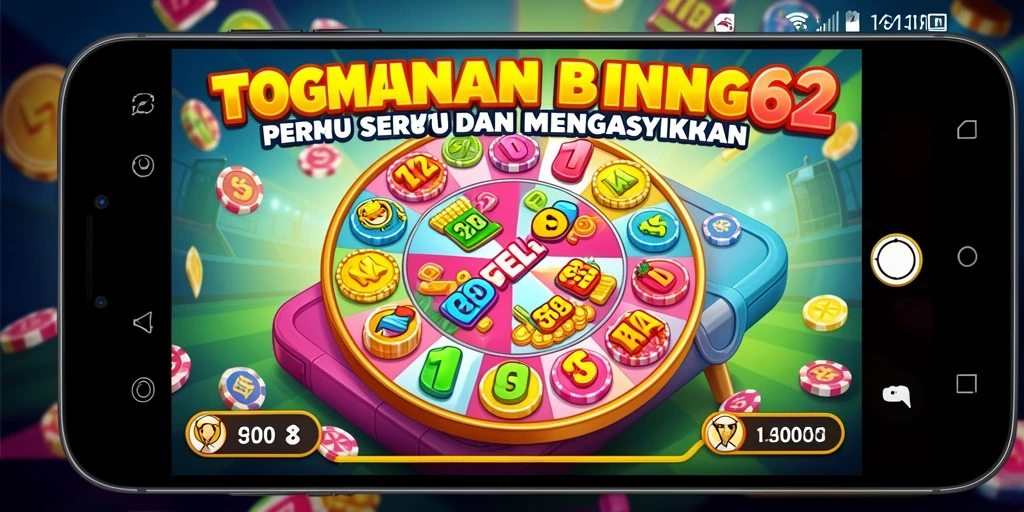 Screenshot gameplay Bingo TOGEL62 menampilkan suasana permainan yang seru.