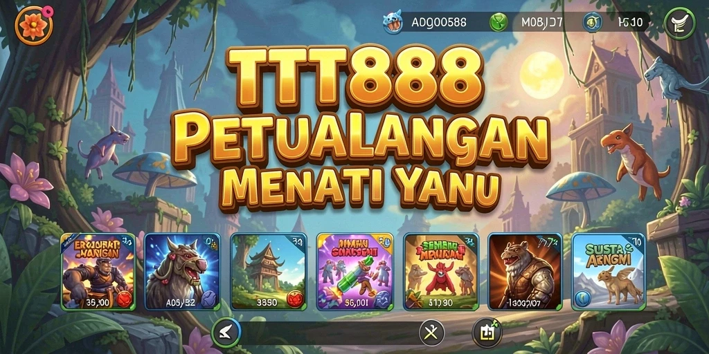 Screenshot gameplay TTT888 dengan aksi petualangan yang seru.