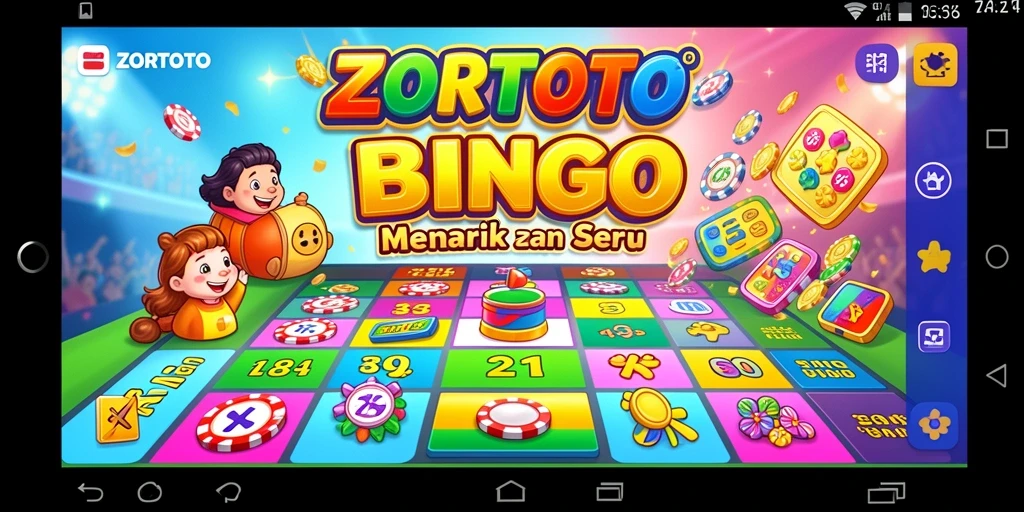 Tampilan gameplay Bingo yang seru dan interaktif.